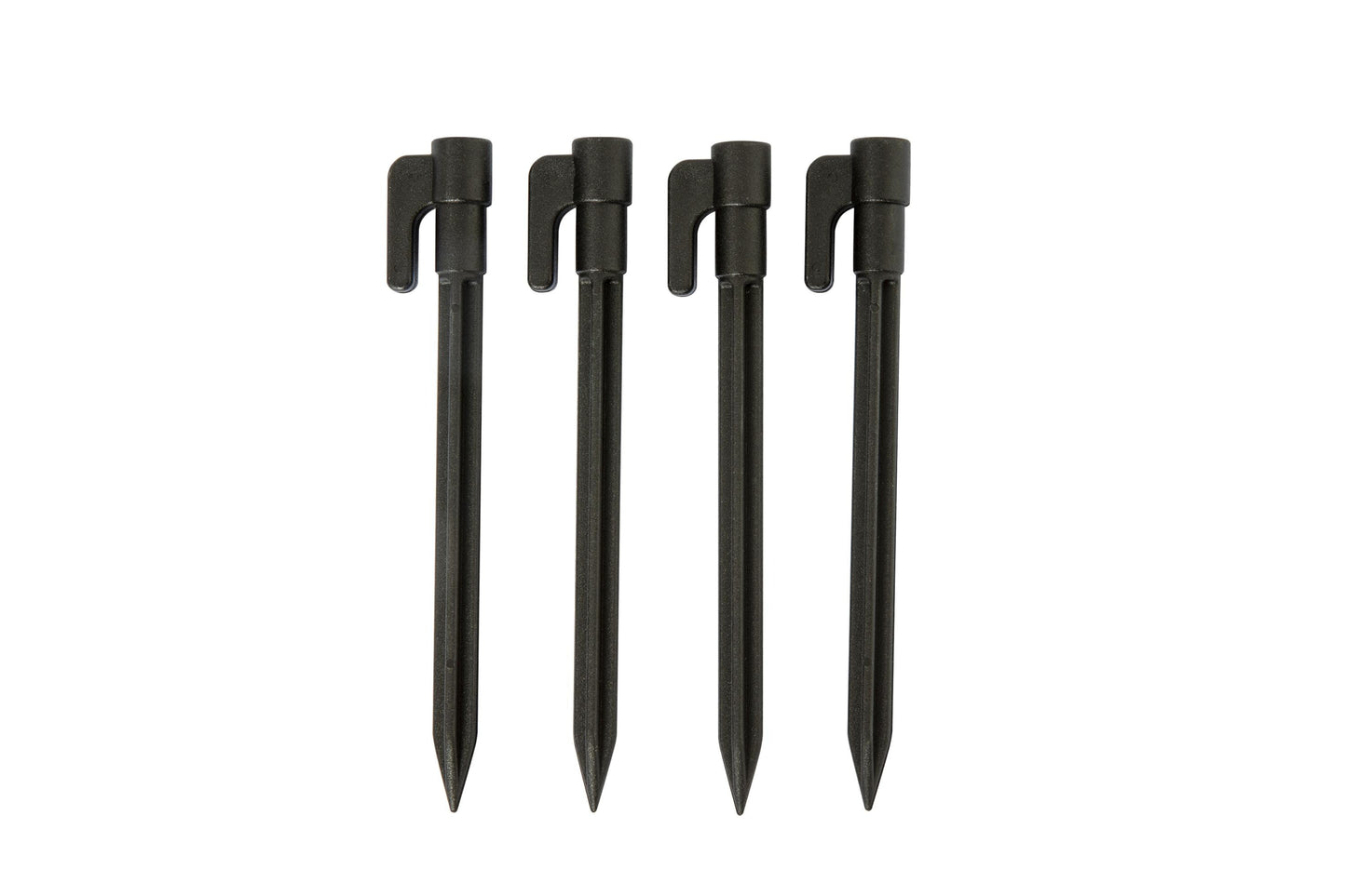 estacas negras Bestway, juego de cuatro, para anclar juguete acuático de jardín Bestway
