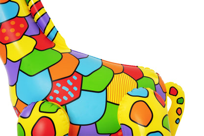 Juguete acuático de jardín Bestway inflable, colorido con diseño de mosaico