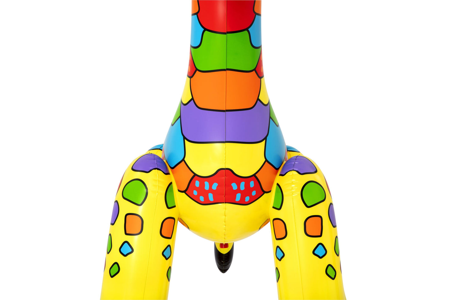 Juguete acuático de jardín Bestway inflable de jirafa, colorido y divertido para el verano.