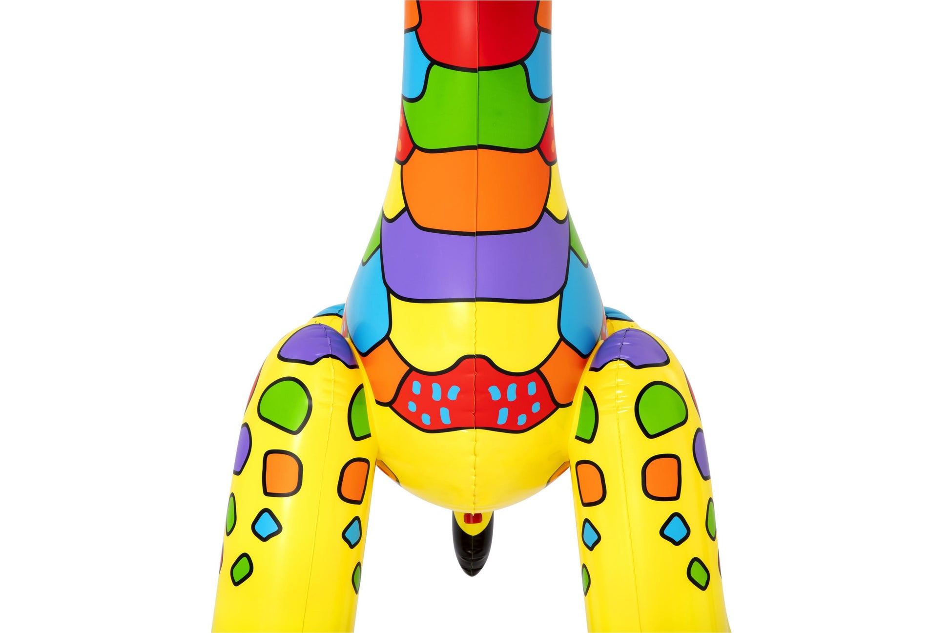 Juguete acuático de jardín Bestway inflable de jirafa, colorido y divertido para el verano.
