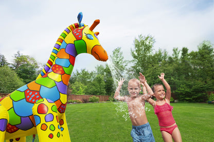 Juguete acuático de jardín Bestway colorido, niños jugando en el jardín con diversión