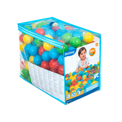 bolsa de pelotas de colores para piscina Bestway, vista frontal