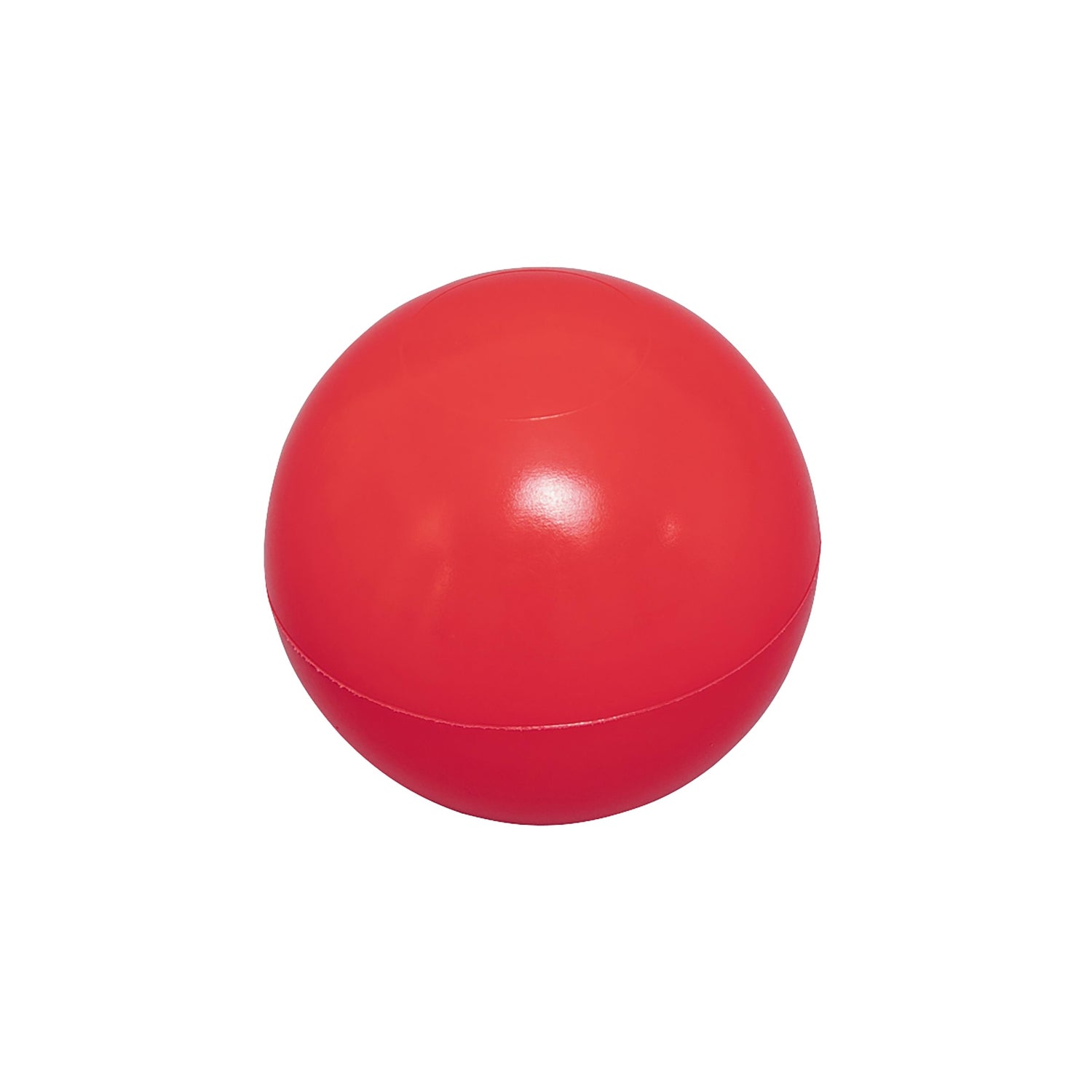 pelotas de colores para piscina roja, vista frontal
