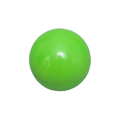 Pelota verde para piscina, vista superior, ideal para juegos en el agua