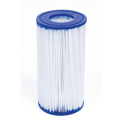 Filtro de repuesto para piscina ovalada tubular grande de BESTWAY, ideal para mantener el agua limpia