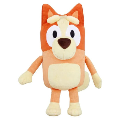 Muñeco de peluche LL03 de Boing Toys, color naranja, frente, juguete suave