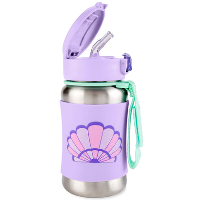 Botella Térmica Skip Hop Spark 9R161110 - Vaso de Acero Inoxidable con Sorbete Diseño Seashell