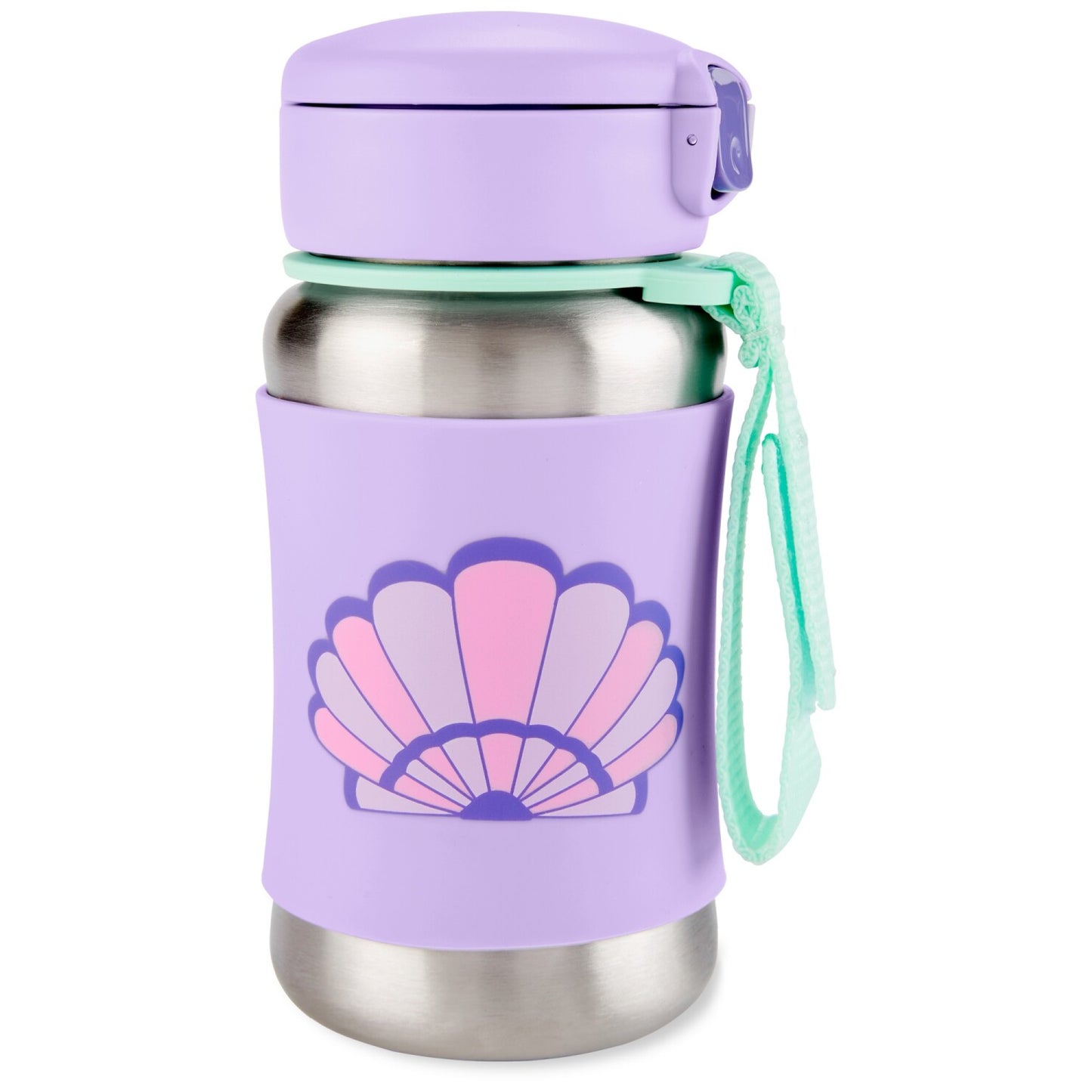 Botella Térmica Skip Hop Spark 9R161110 - Vaso de Acero Inoxidable con Sorbete Diseño Seashell