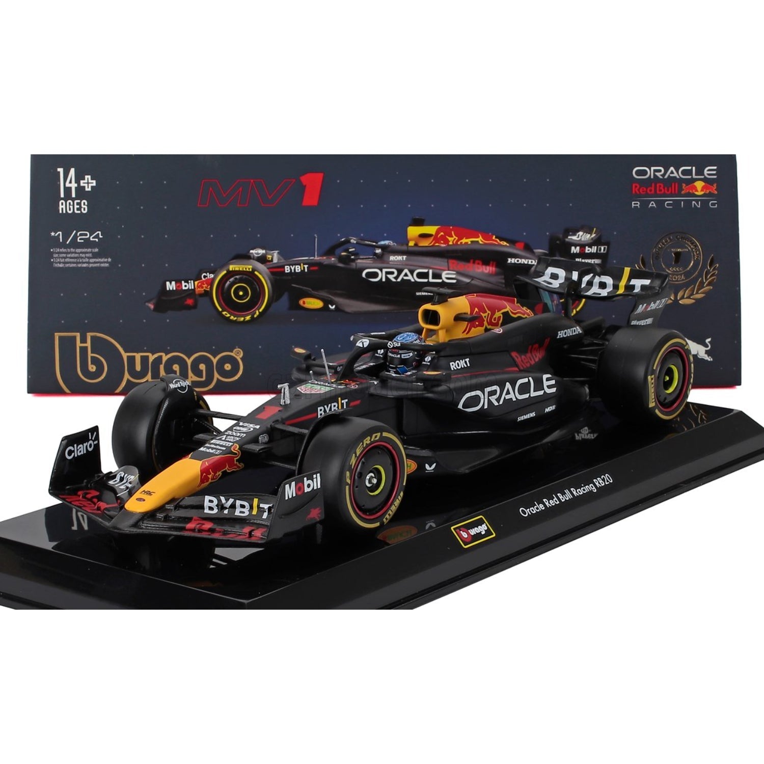 Maisto modelo de coche de F1 Red Bull Racing, vista frontal en escala detallada