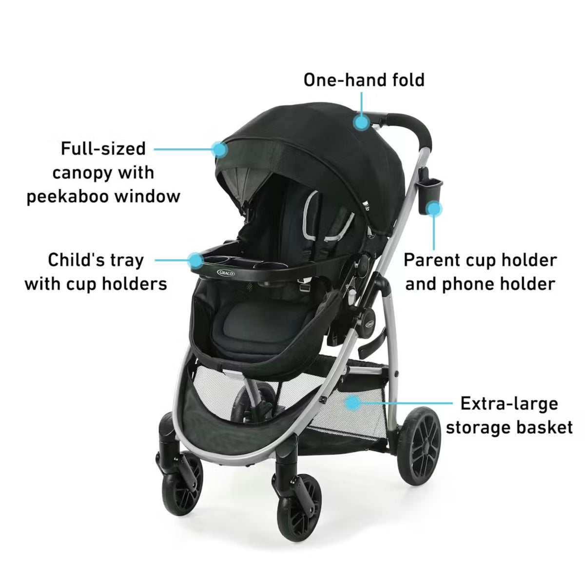Coche de Bebé Graco Modes Pramette Pierce 2173541