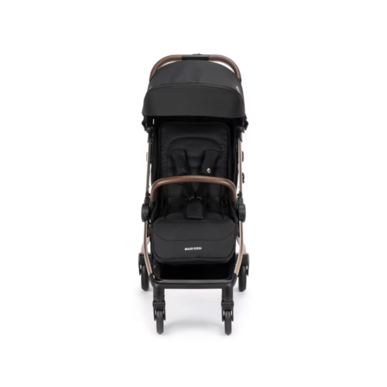 Coche Maxi Cosi negro frontal en ambiente familiar