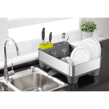 Compra escurridor de platos Honduras LL02 de EKO en cocina moderna con platos y cuchillos