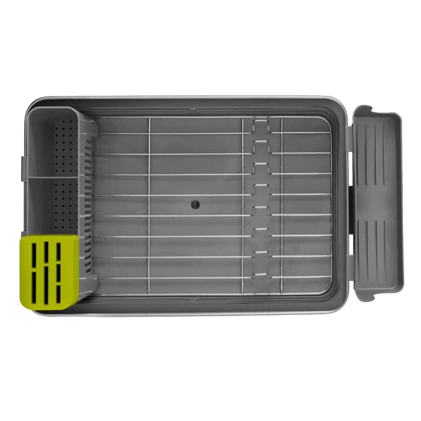 Escurridor de platos EKO modelo LL02 con diseño compacto y compartimentos organizadores compra escurridor de platos Honduras