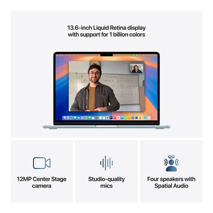 MacBook Air 2024 con pantalla Liquid Retina de 13.6 pulgadas, apto para comprar MacBook Air 2024 en Honduras