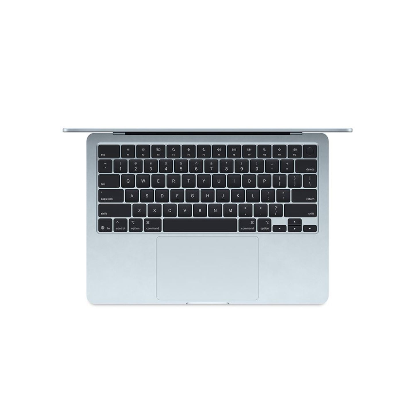 MacBook Air 2024 plata vista superior, ideal para comprar MacBook Air 2024 en Honduras