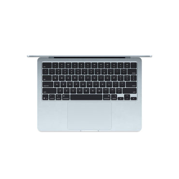 MacBook Air 2024 plata vista superior, ideal para comprar MacBook Air 2024 en Honduras