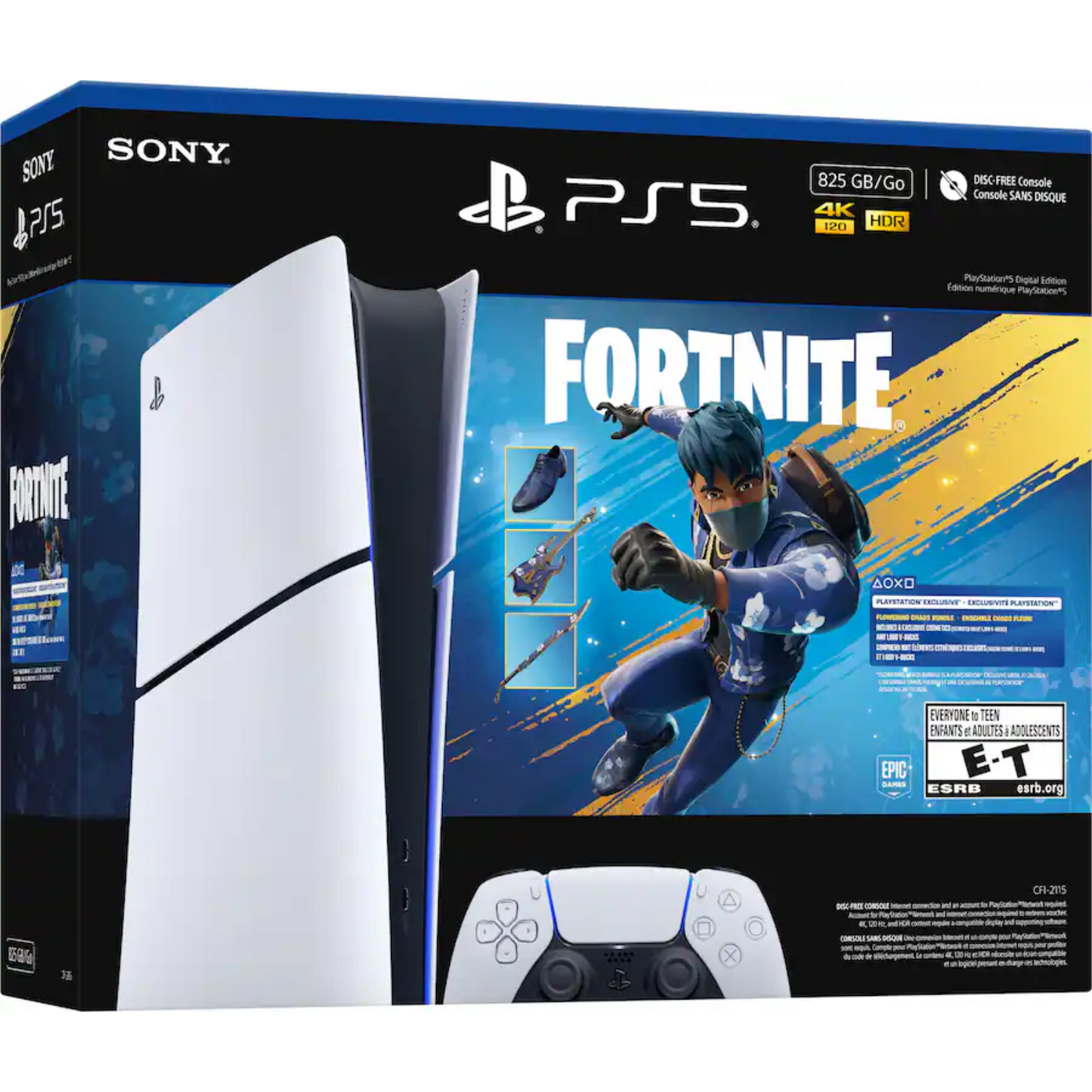 CONSOLA PS5 EDICION DIGITAL FORTNITE