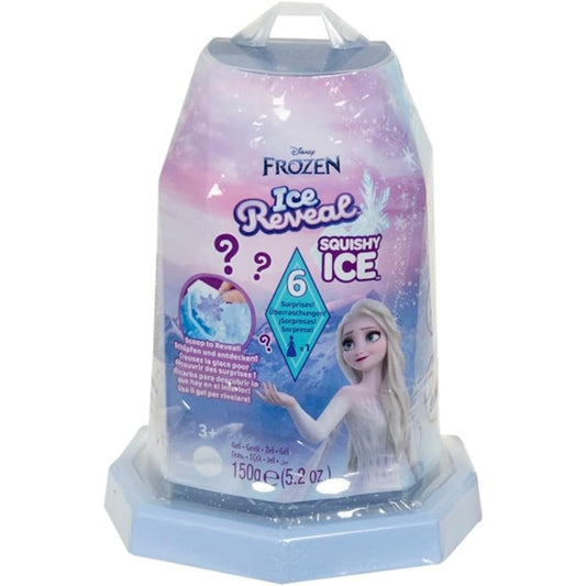 producto Disney Frozen Ice Reveal, color azul, vista frontal con Elsa y contexto de juego