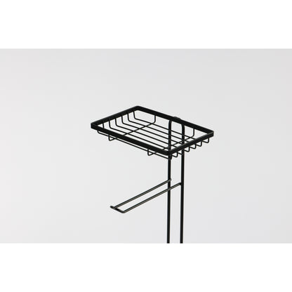 dispensador negro vertical, vista superior, ideal para organizar espacios