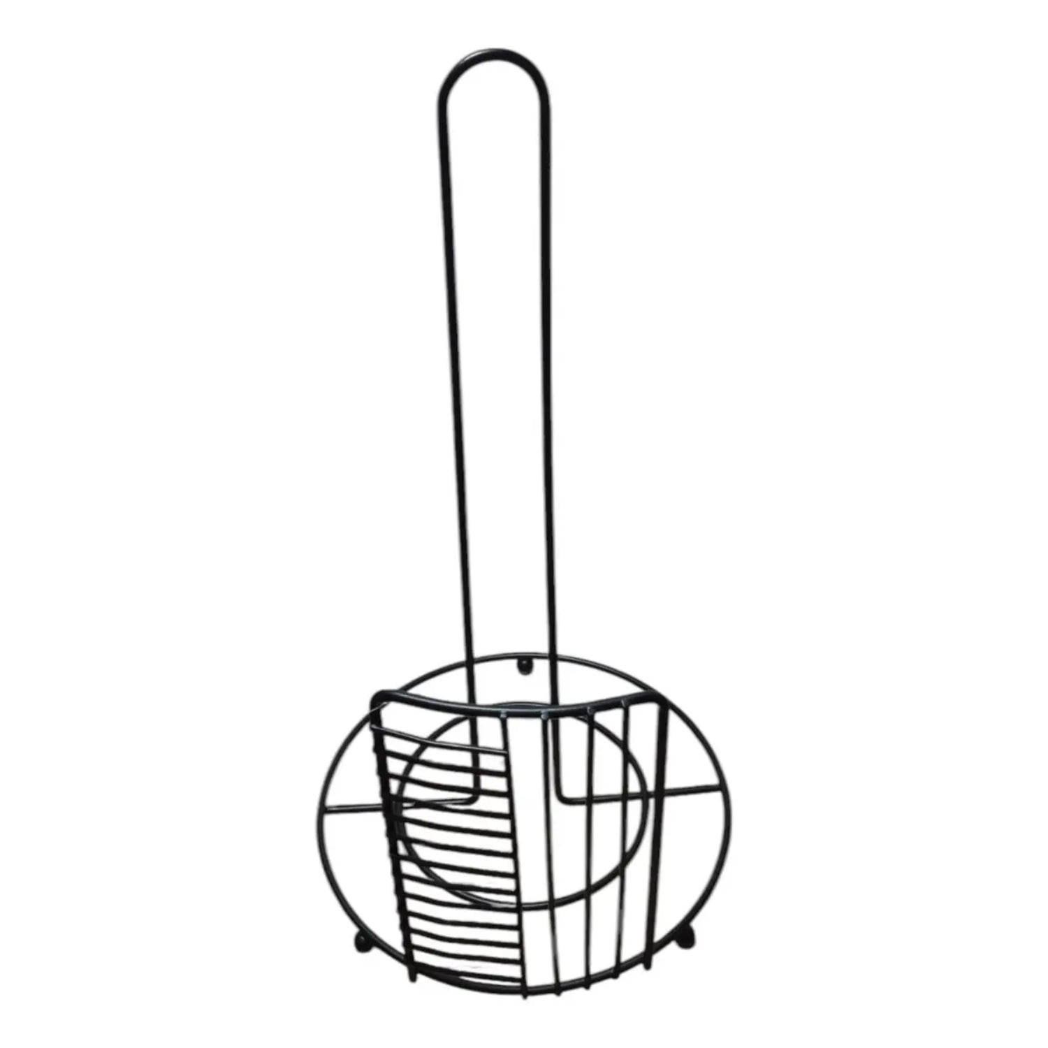Dispensador negro frontal, soporte para utensilios de cocina