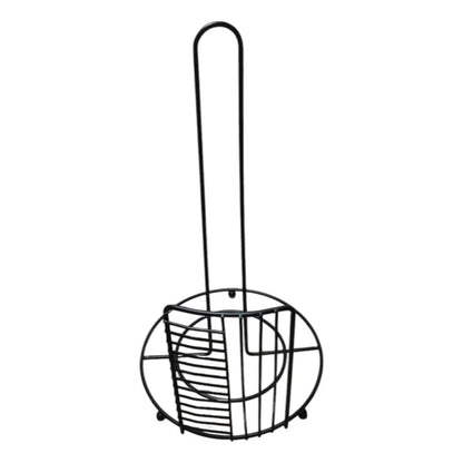 Dispensador negro frontal, soporte para utensilios de cocina