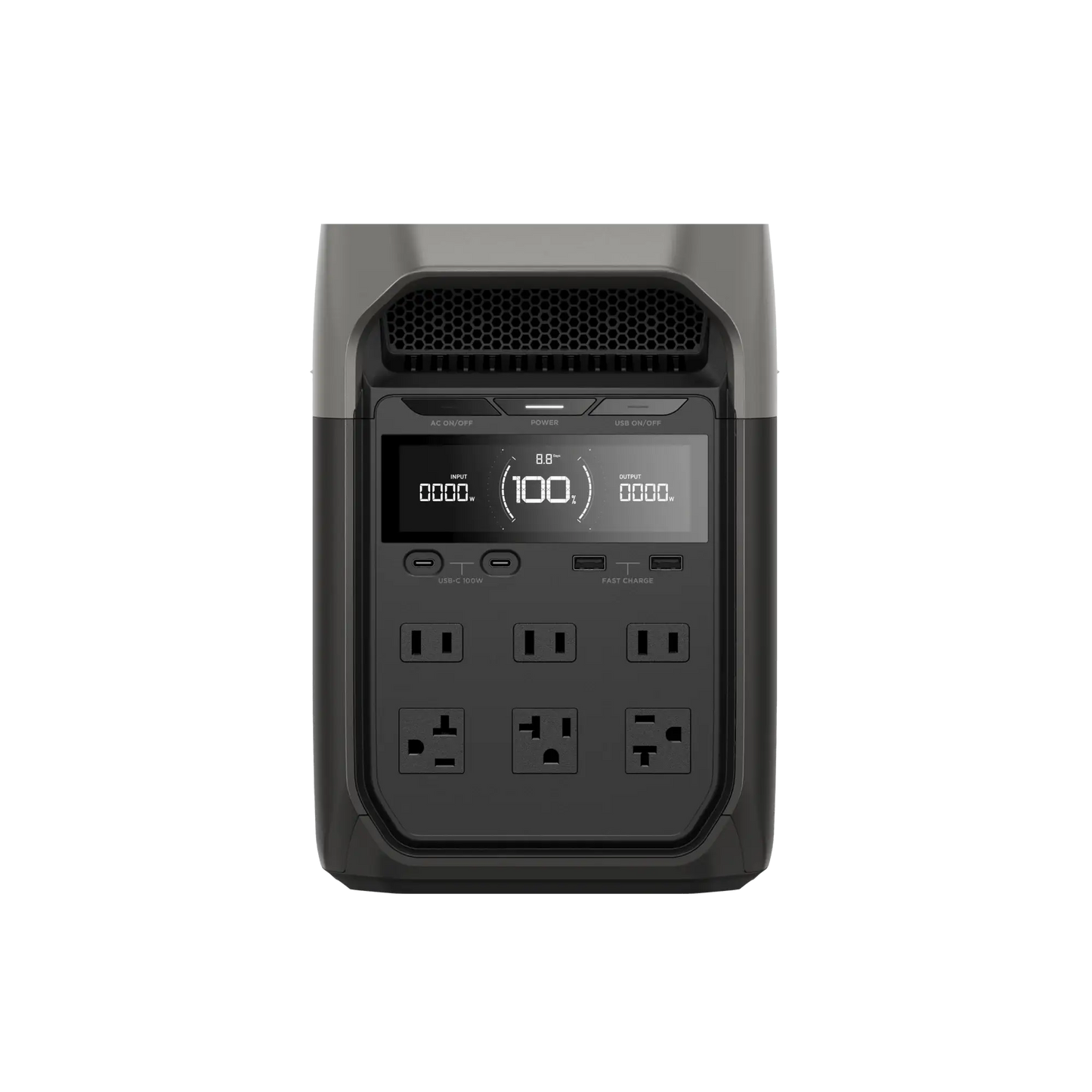 Estación portátil EcoFlow Delta 3 de 1800W: Energía sostenible y versátil