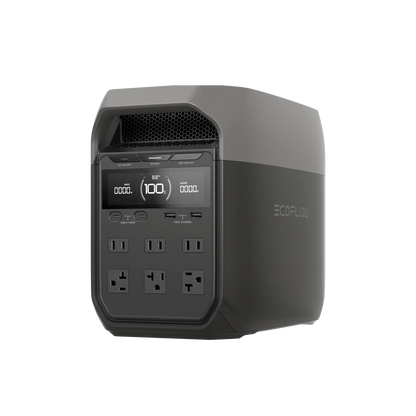 Estación portátil EcoFlow Delta 3 de 1800W: Energía sostenible y versátil