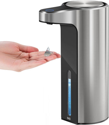 Dispensador automático de jabón EKO LL02 en acero inoxidable con sensor de movimiento