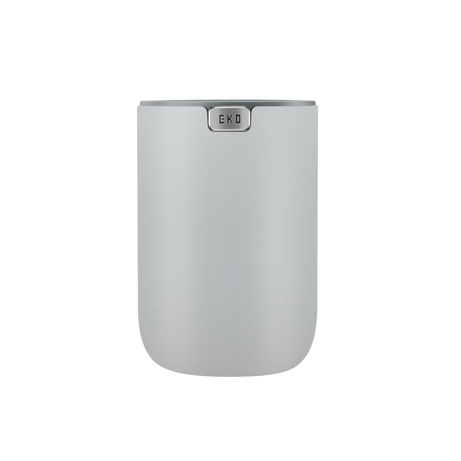 Papelera de mesa EKO en color gris con diseño moderno y compacto para oficina o hogar