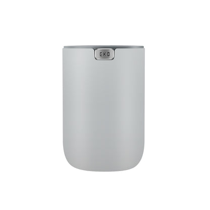 Papelera de mesa EKO en color gris con diseño moderno y compacto para oficina o hogar