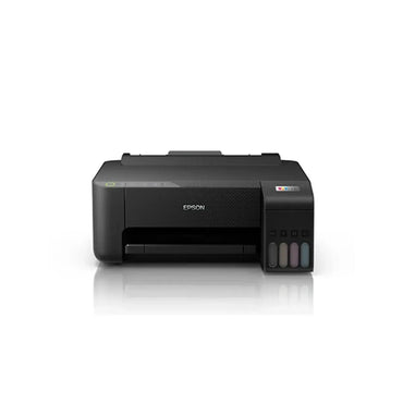 Impresora Epson modelo LL0504 frontal con tanque de tinta y colores vibrantes