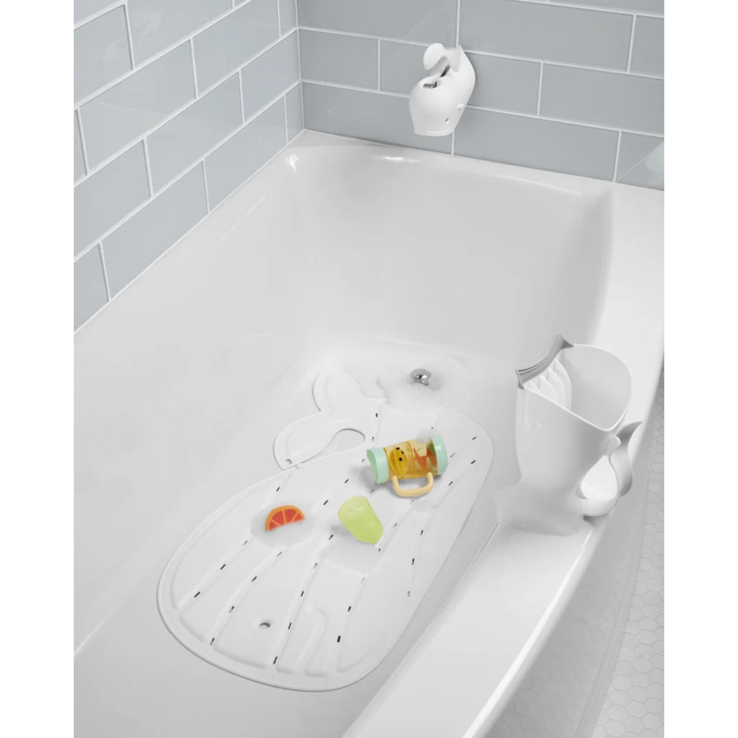 ALFOMBRA DE BAÑO MOBY BLANCO