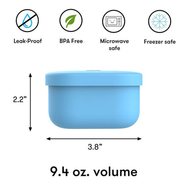 Contenedor para Snacks OmieSnack - Azul OMSILC103
