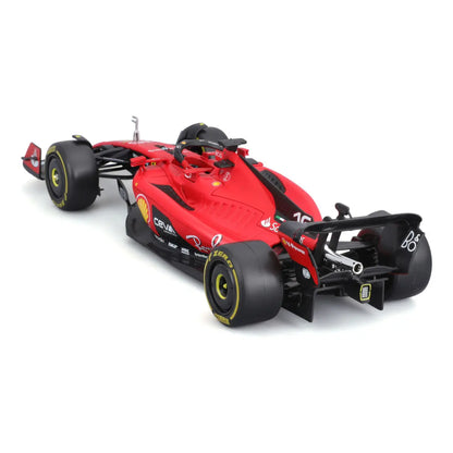 Maisto Ferrari F1 rojo, modelo de auto de carreras, vista trasera