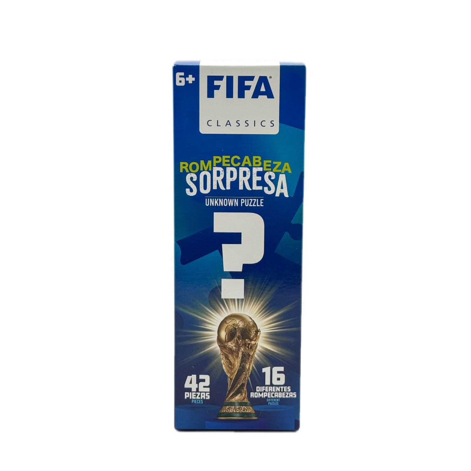 Rompecabezas FIFA Classics con 42 piezas, ideal para fans de posiciones de copa mundial de clubes de la fifa