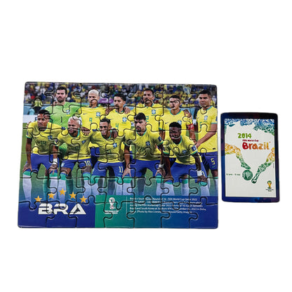 Rompecabezas de la selección brasileña, posiciones de copa mundial de clubes de la fifa