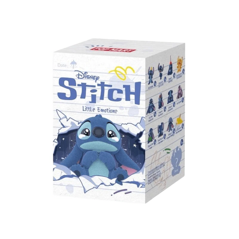 Figura coleccionable de Stitch en caja con diseño de personajes de Disney