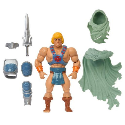 Figuras He-Man con accesorios, color multicolor, juego de acción de Mattel