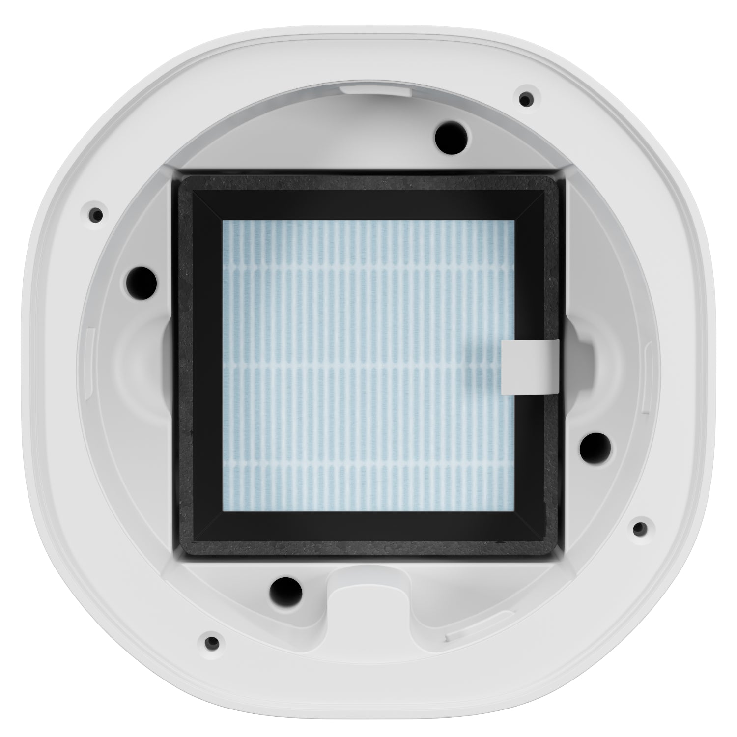 Filtro de repuesto para purificador de aire Maxi Cosi, vista superior blanca