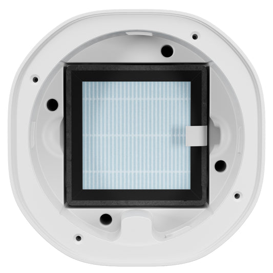 Filtro de repuesto para purificador de aire Maxi Cosi, vista superior blanca