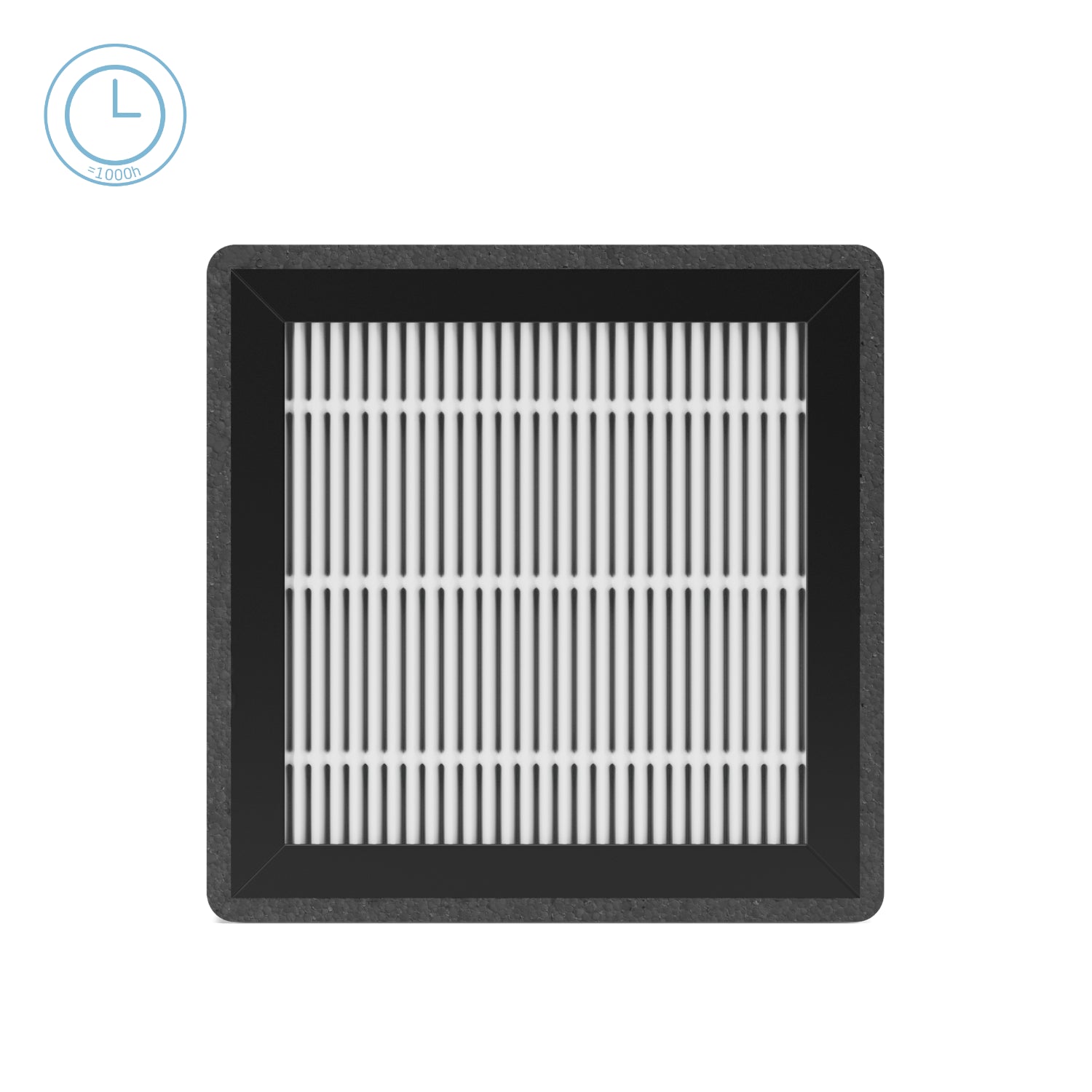 Filtro de aire negro de MAXI COSI, vista superior, ideal para mantener la calidad del aire