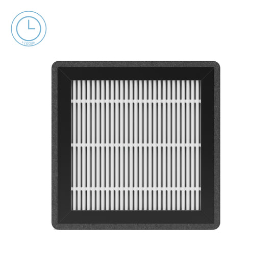 Filtro de aire negro de MAXI COSI, vista superior, ideal para mantener la calidad del aire