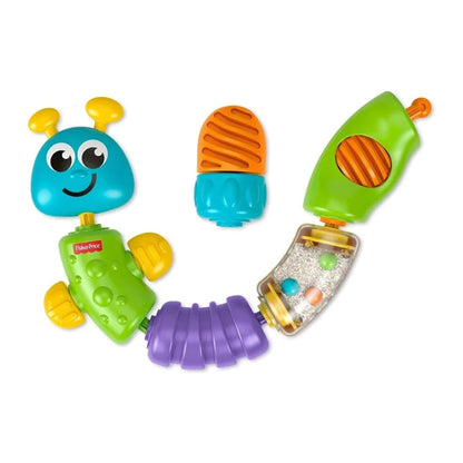 Juguete educativo Fisher-Price en colores vibrantes, vista lateral, ideal para el desarrollo infantil