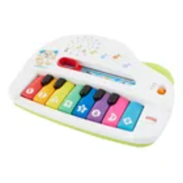 juguete bebé musical colorido, teclado frente, ideal para desarrollar habilidades musicales
