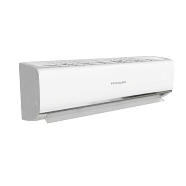 Aire Acondicionado Frigidaire blanco, vista lateral, ideal para enfriar espacios.