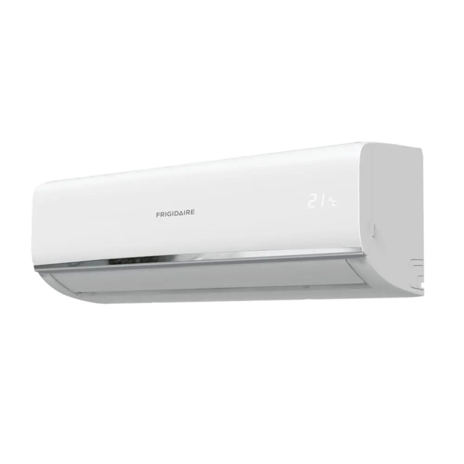 Aire Acondicionado blanco frontal, montaje en pared, ideal para climatización de espacios
