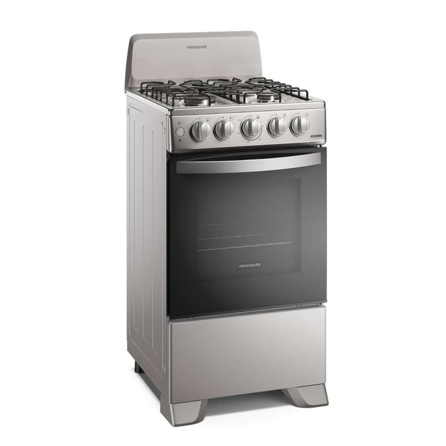 Estufa de gas silver frontal, Frigidaire, cocina, ideal para comprar estufa de gas silver en Honduras