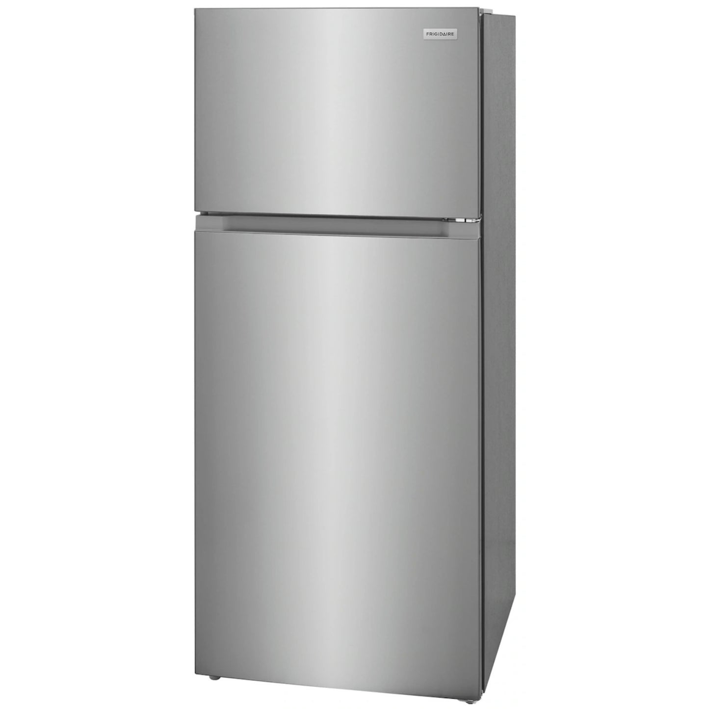 Refrigerador Frigidaire de acero inoxidable de dos puertas, ideal para comprar refrigerador Frigidaire en Honduras