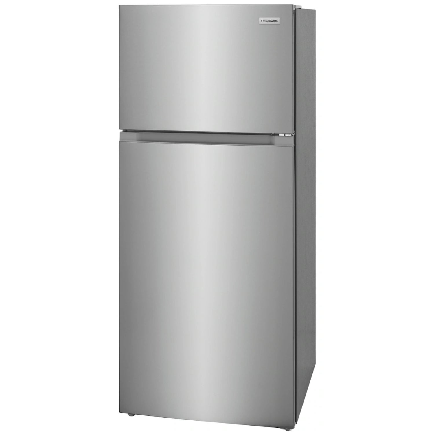 Refrigerador Frigidaire de acero inoxidable de dos puertas, ideal para comprar refrigerador Frigidaire en Honduras