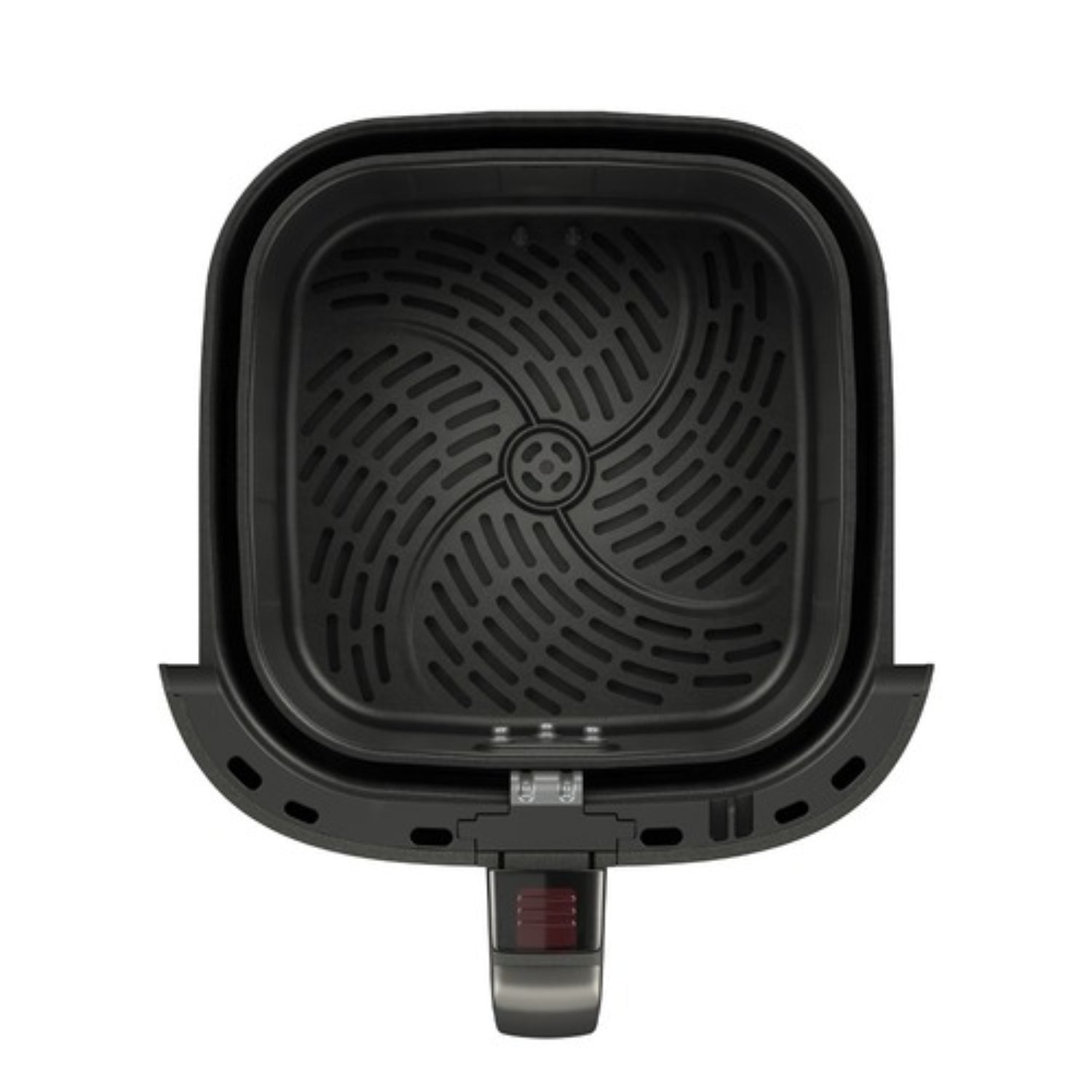 freidora de aire negra FAF45 vista superior en cocina moderna